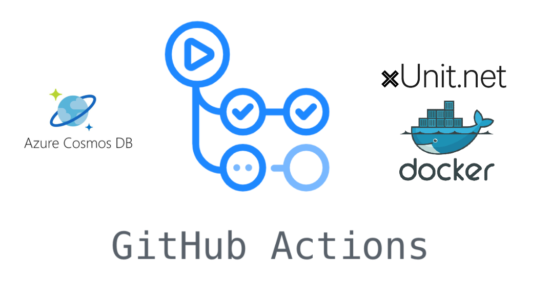 Testing CosmosDb access in GitHub Actions with its Docker emulator and xUnit